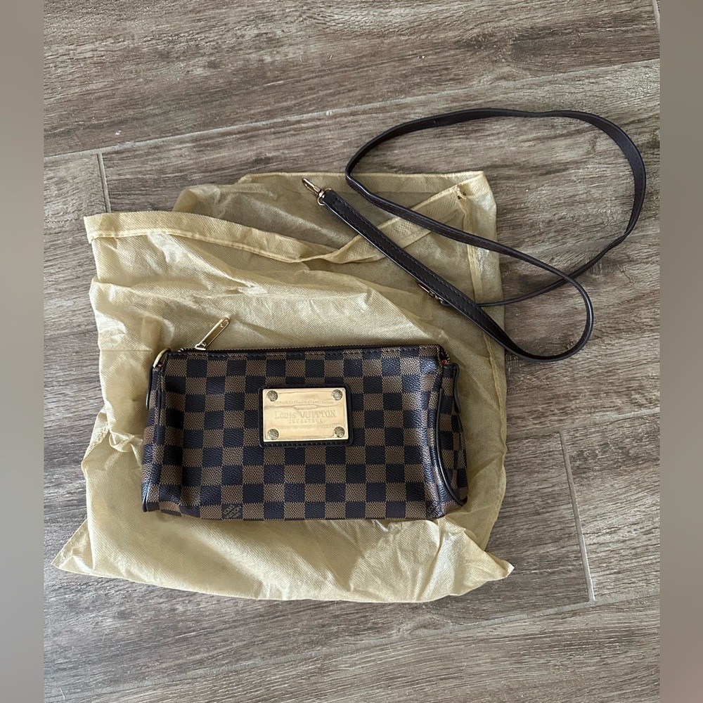 Brown Checkered LV Fashion Bag